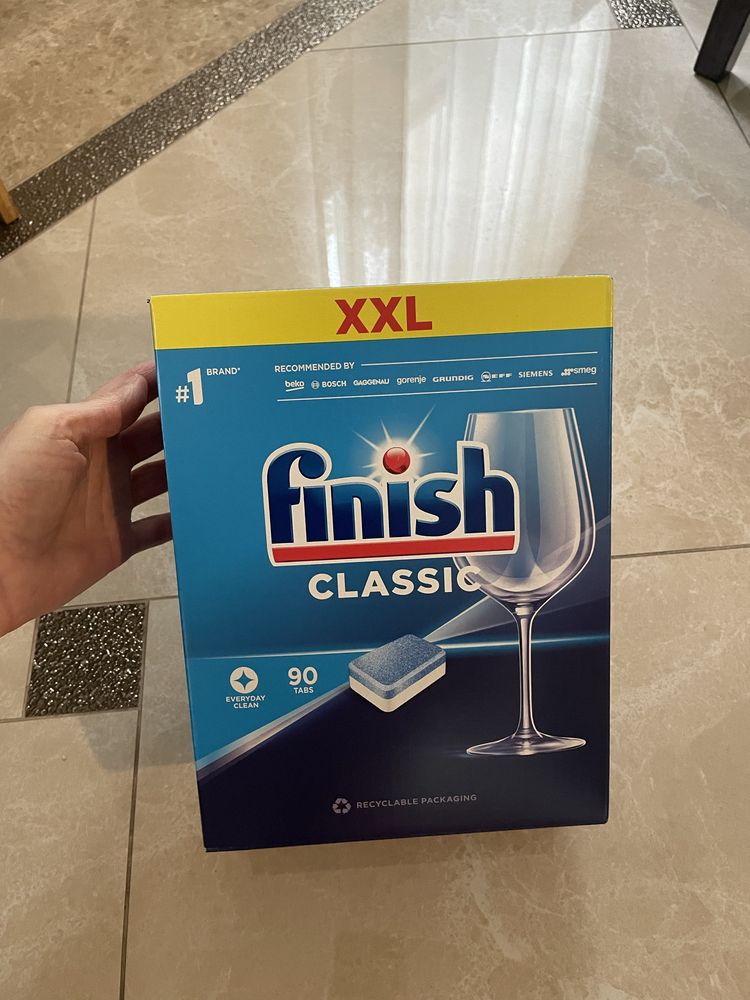 Finish classic таблетки для миття посуди