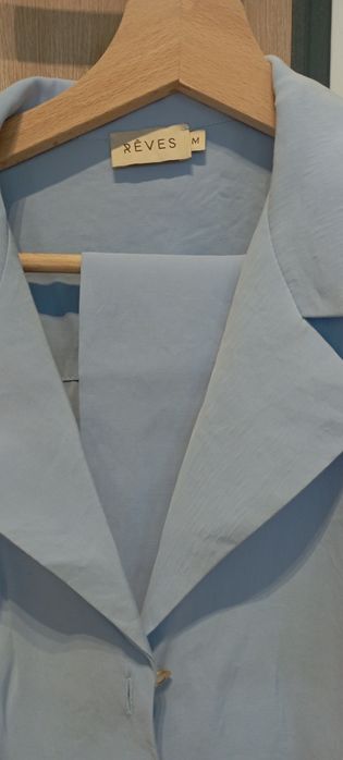 Reves Store błękitna sukienka damska rozmiar M