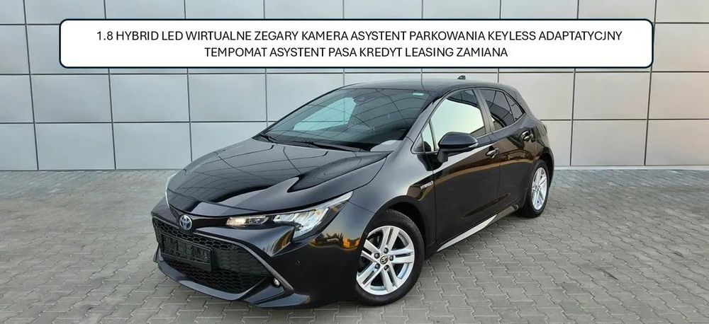 Toyota Corolla Virtualne zegary Kamera asystent pasa asystent parkowania