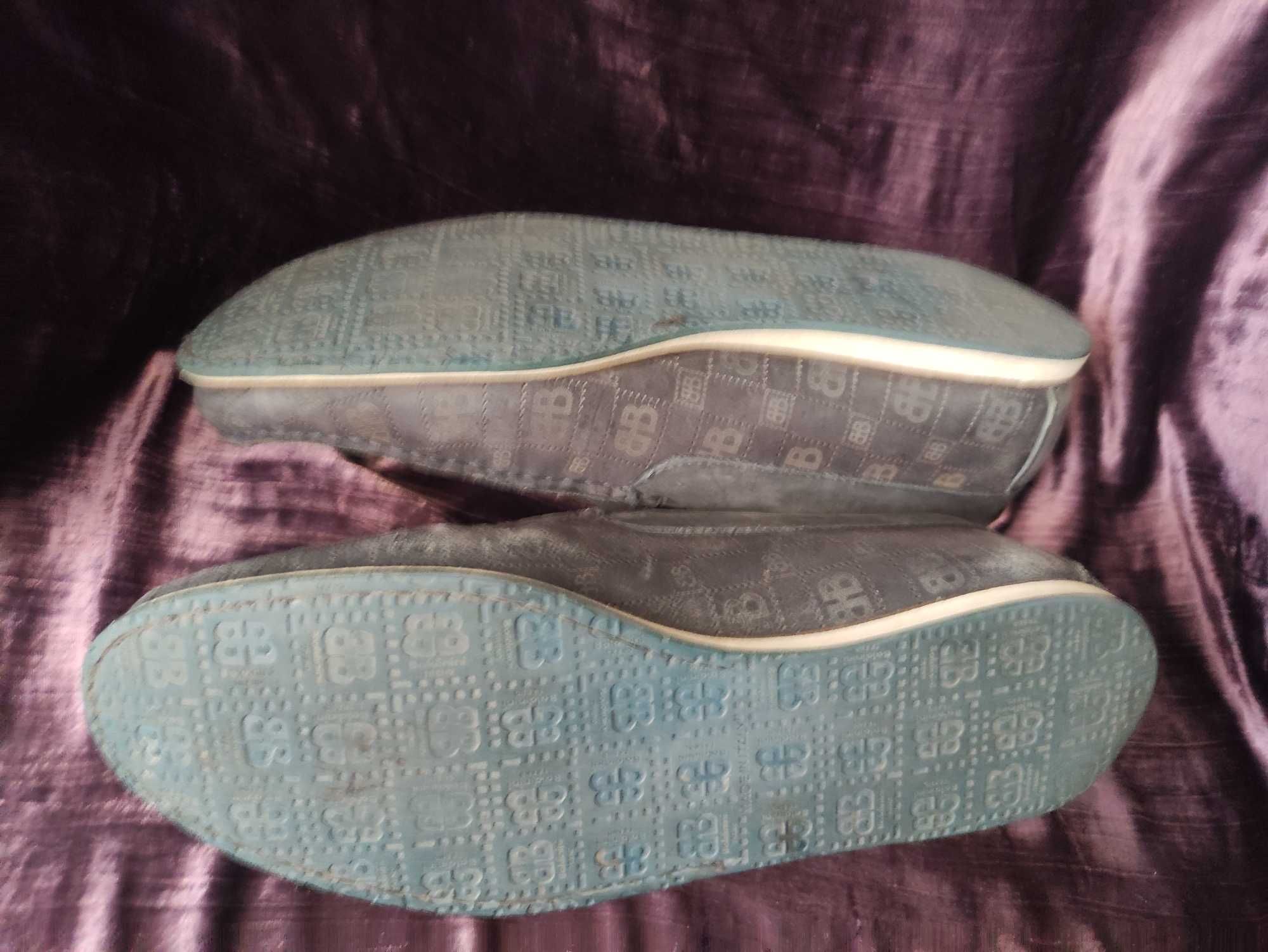 Buty męskie skórzane wsuwane mokasyny Baldinini r.44