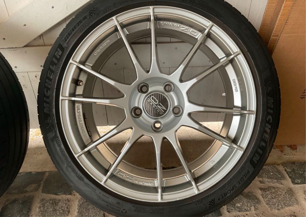 Jantes 18 Oz Ultraleggera 5x112 com pneus