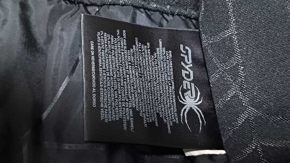 Męska kurtka narciarska SPYDER DERMIZAX-EV r.XL stan idealny
