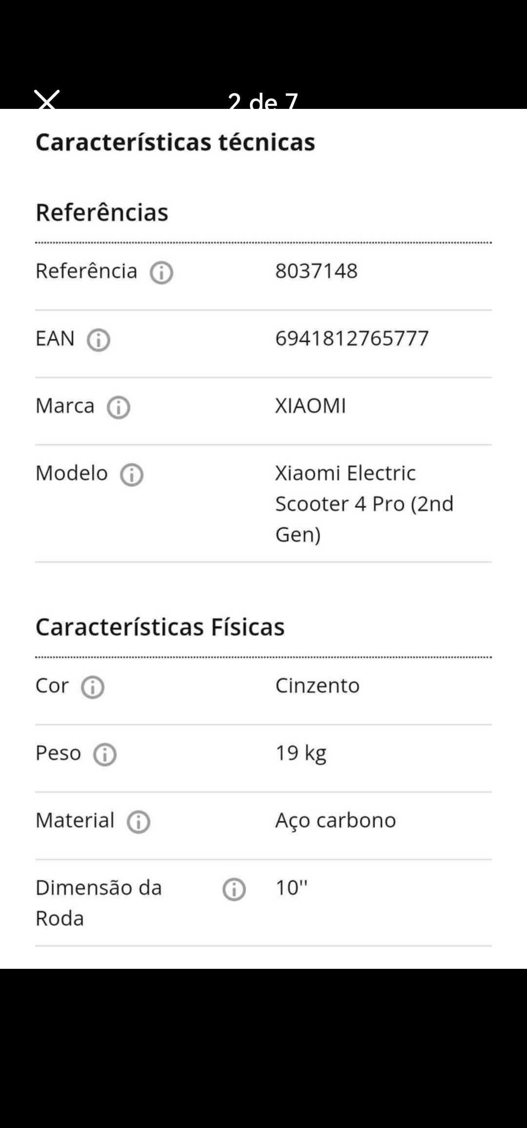 Electric scooter xiaomi