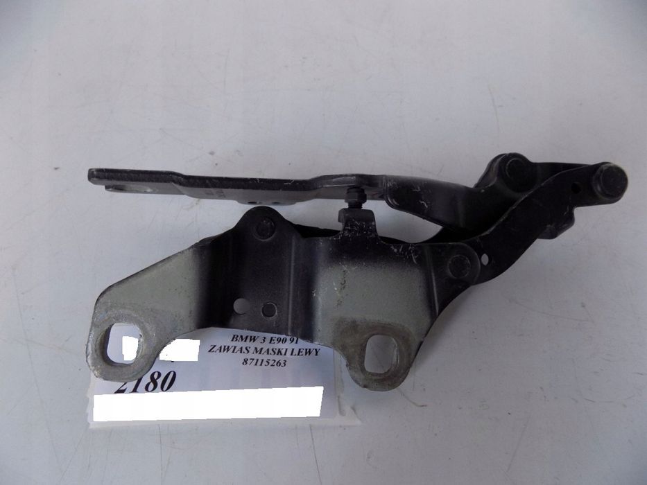 BMW 3 E90 E91 E92 zawias maski lewy   2180