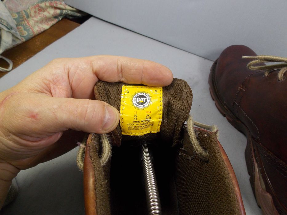 Caterpillar (CAT) Wide Width Work Boots & Extended