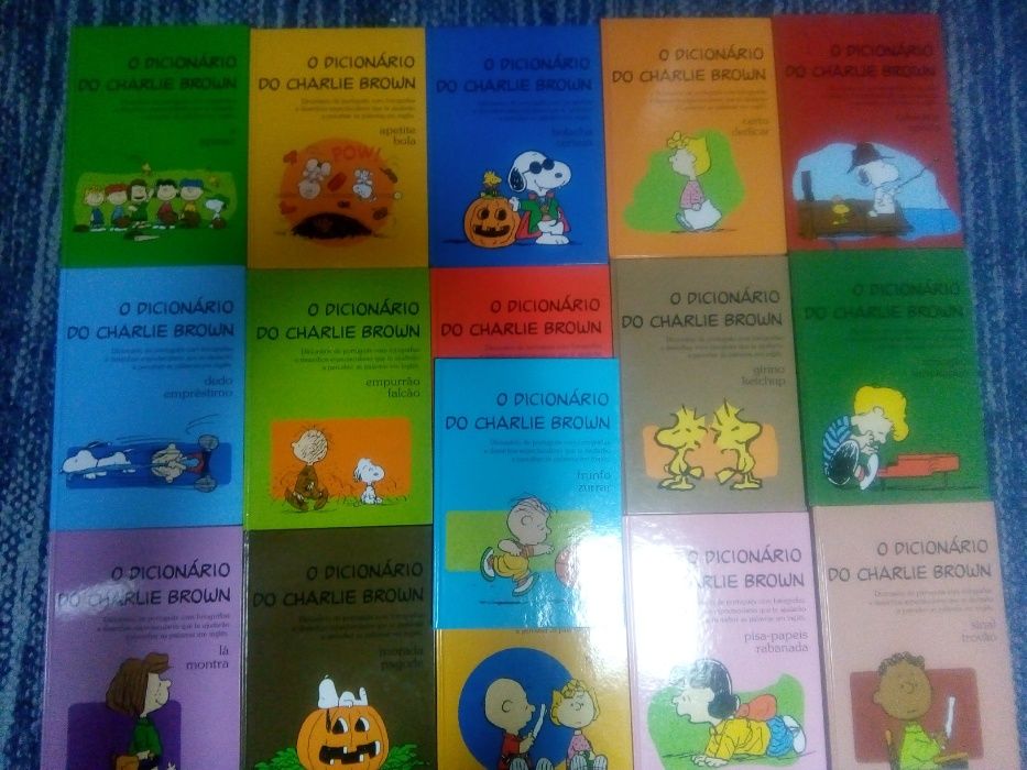 Colecção Completa Livros Dicionário Charles Brown