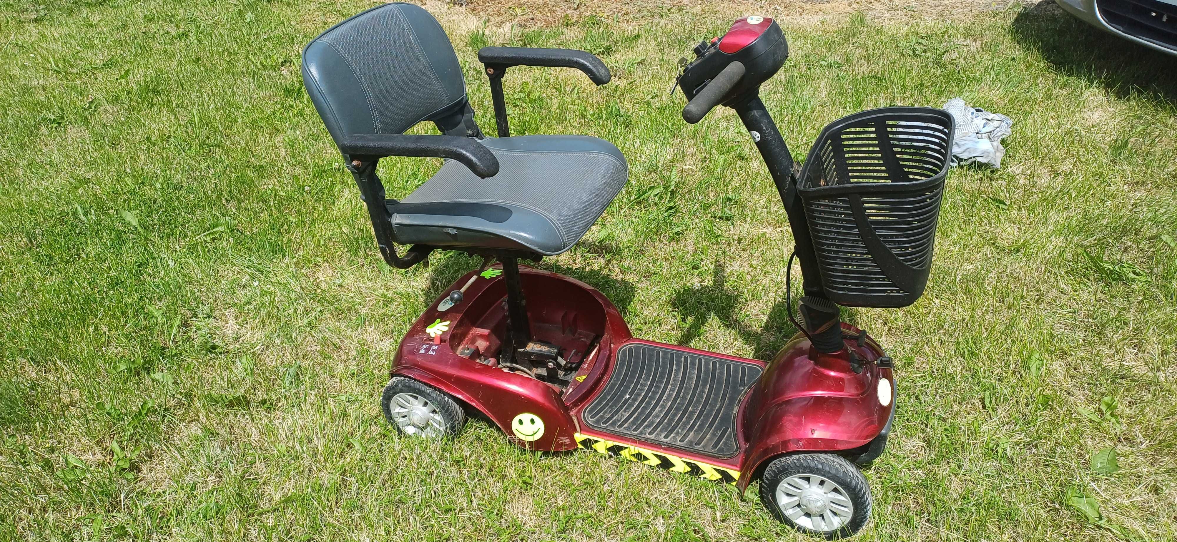 Pojazd seniora wózek inwalidzki