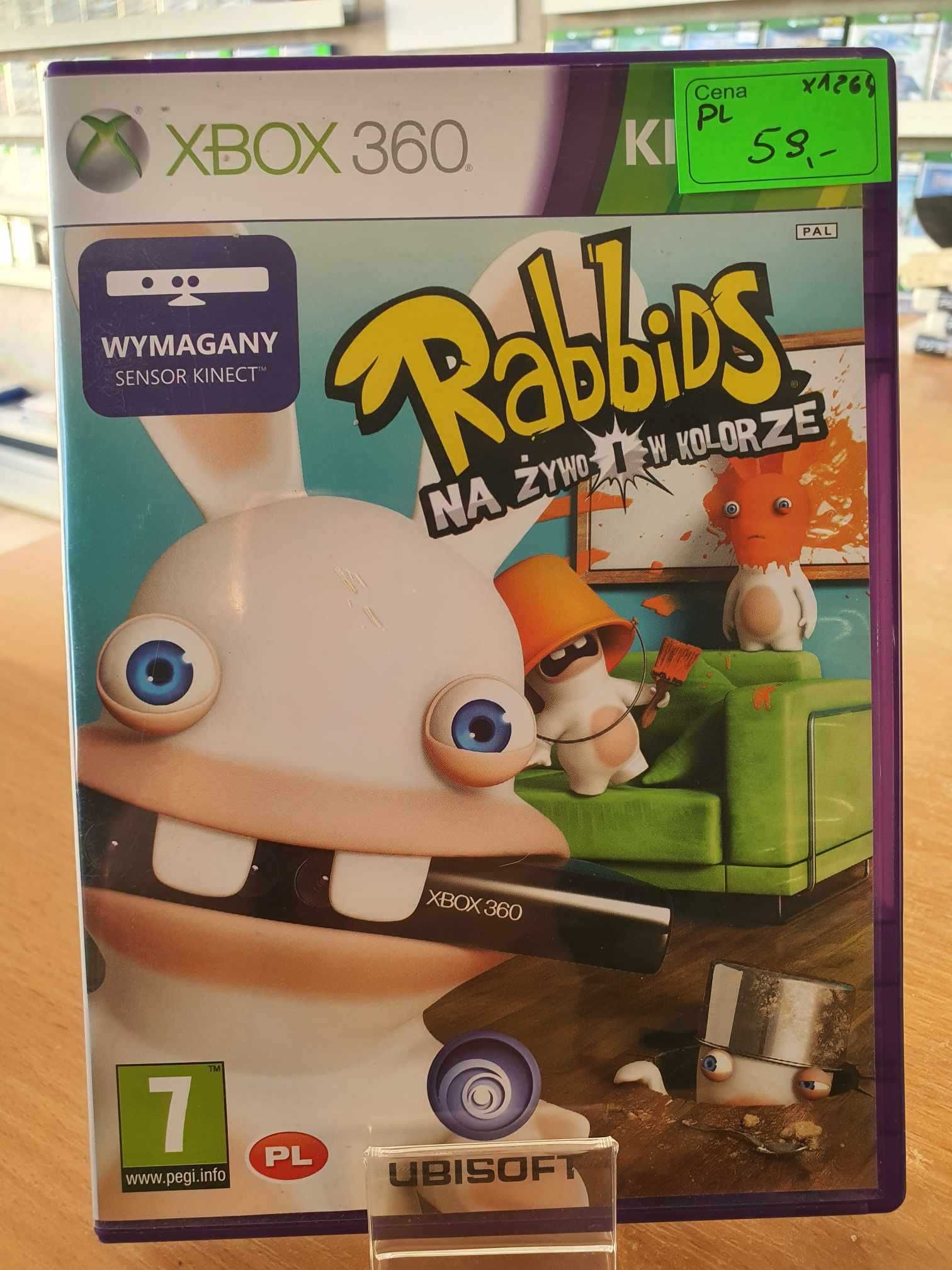 Szalone Króliki Na żywo i w kolorze XBOX360 sklep i serwis Lara Games