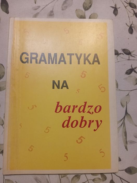 Książka gramatyka na bardzo dobry z 1996 roku