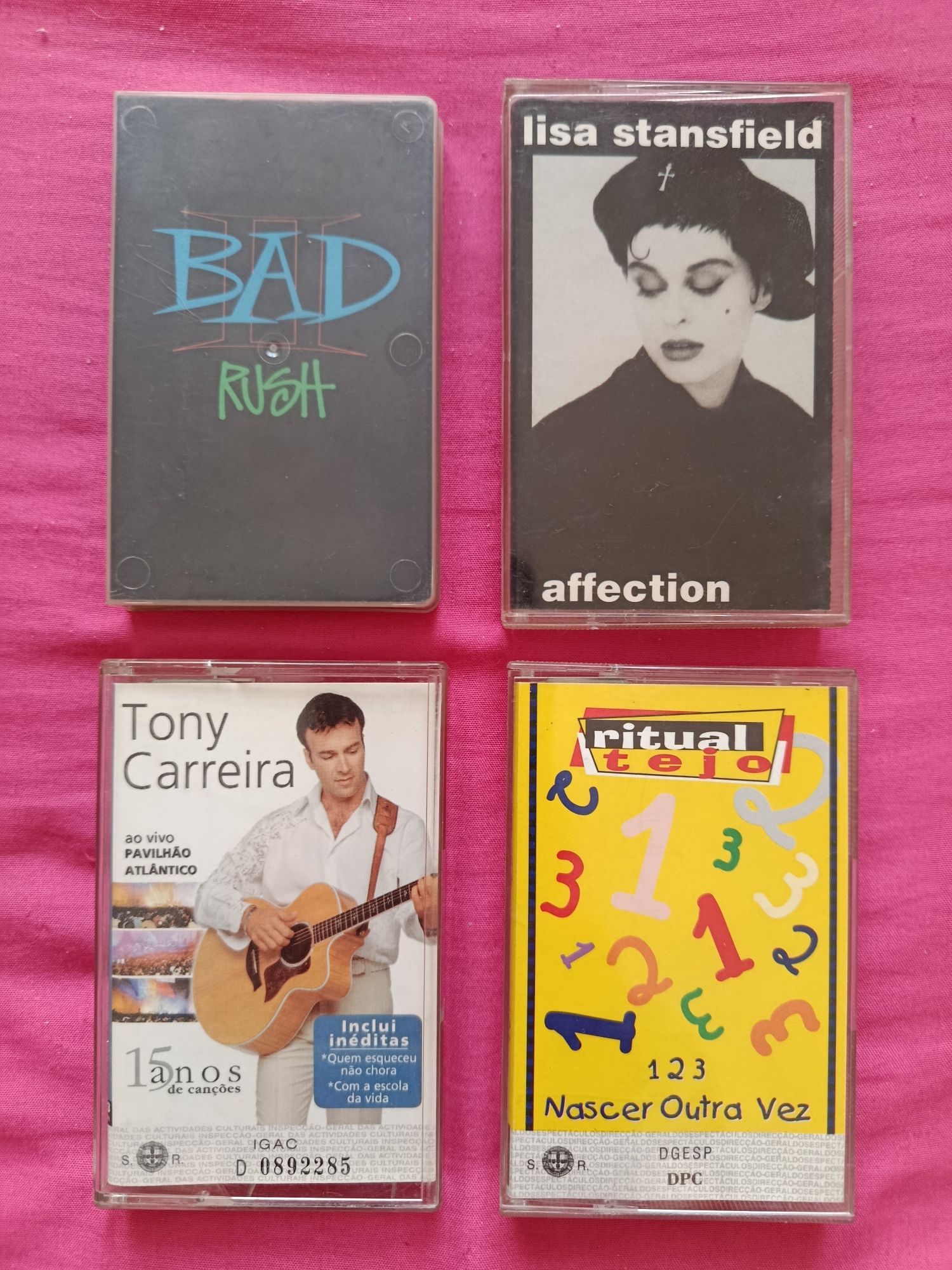 13 CASSETES Áudio ( música )