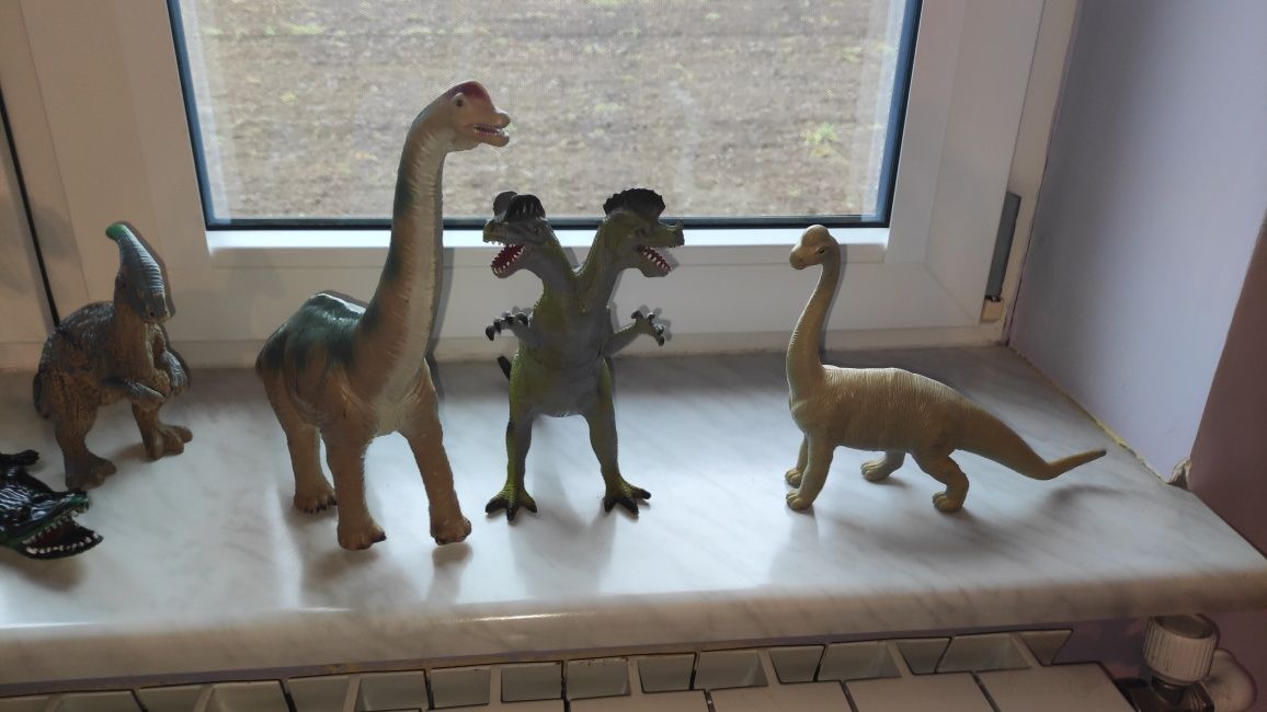 Dinozaury zabawki figurki 9szt