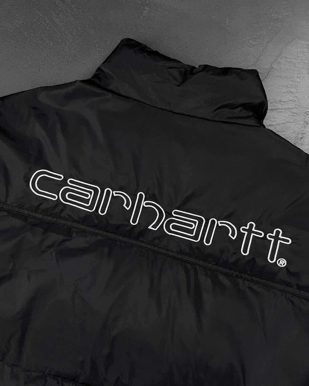 Пуховик Carhartt Puffer Jacket Black & White