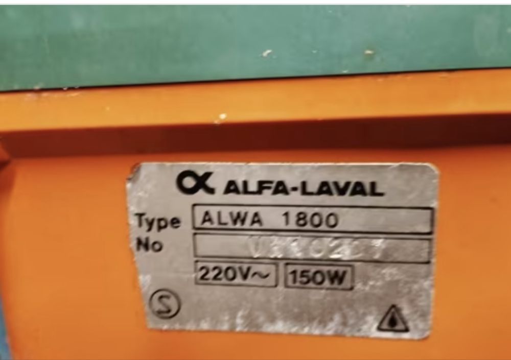 Myjka Alfa Laval DeLaval Westfalia