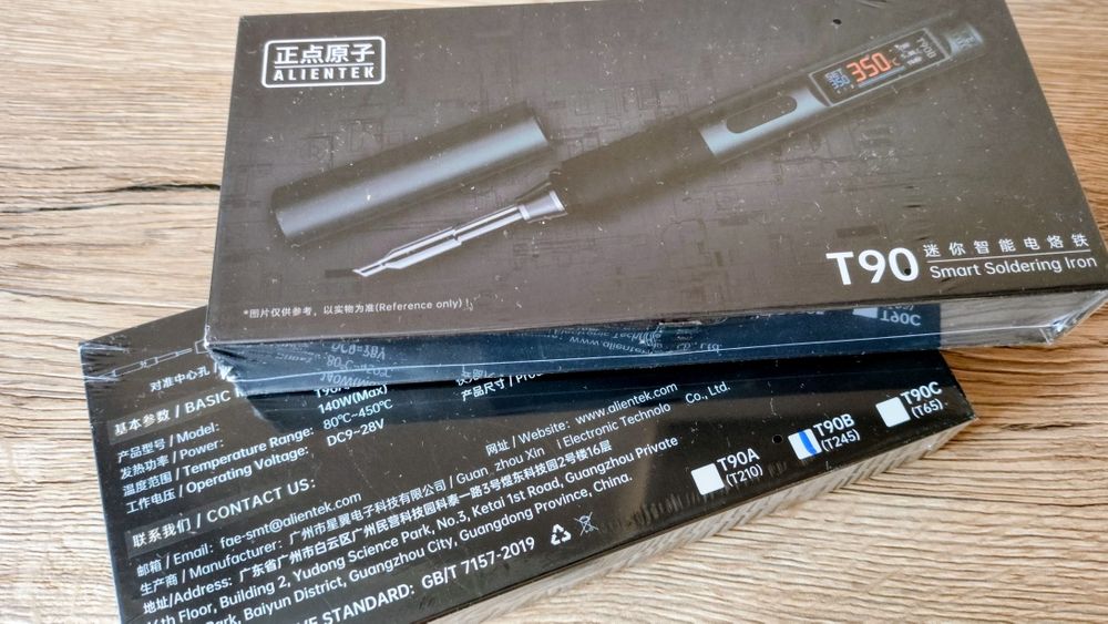 ALIENTEK T90B 140W смарт паяльник