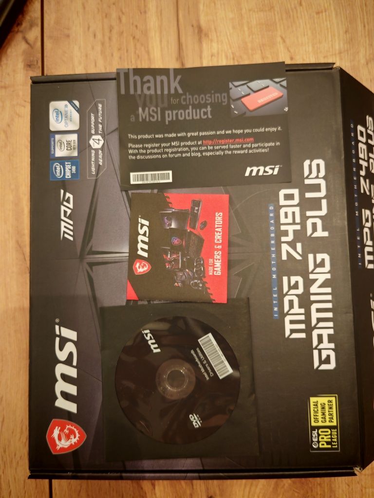 Sprzedam MSI MPG Z490 Gaming Plus i procesor Intel Core i5-10600KF