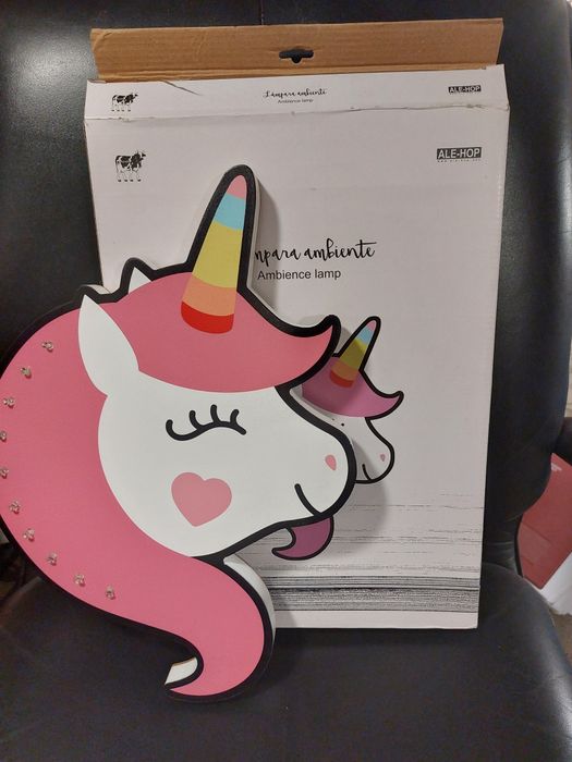 Lâmpada ambiente Unicórnio Ale-hop
