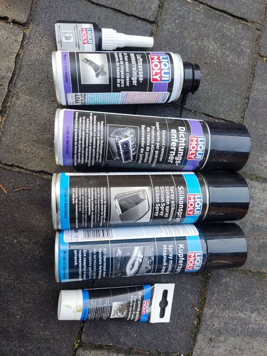 Liqui Moly chemia warsztatowa  6 różnych produktów, nowe