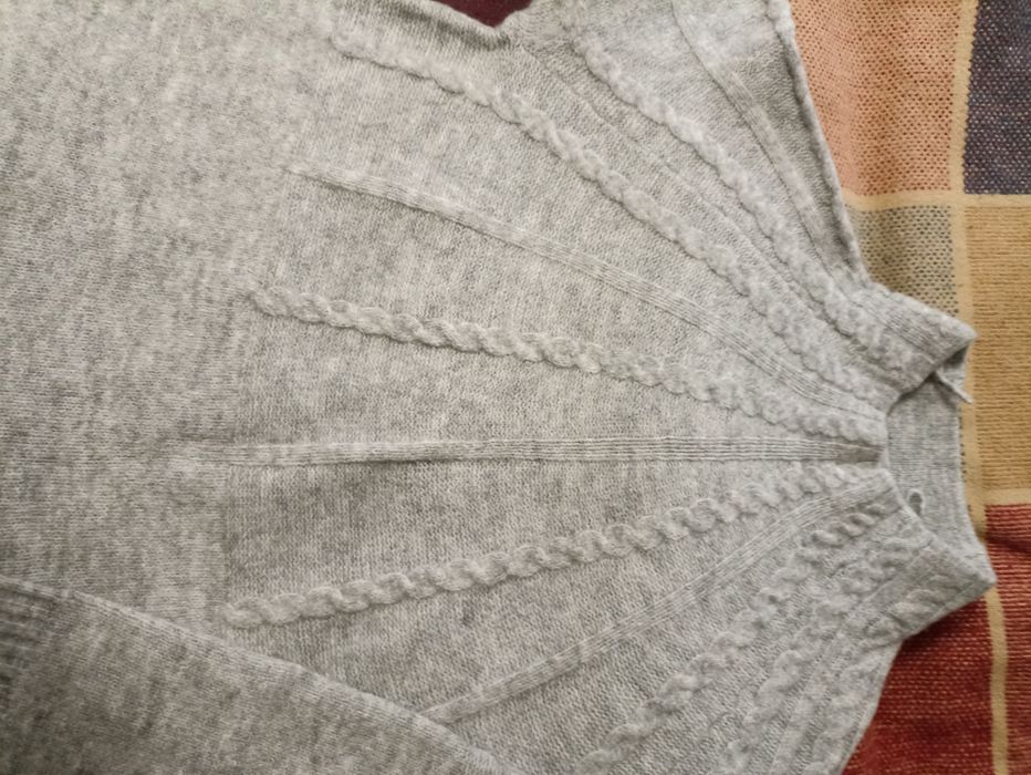 Продам плаття  міді жіноче C&A сірий меланж, 54-56р.