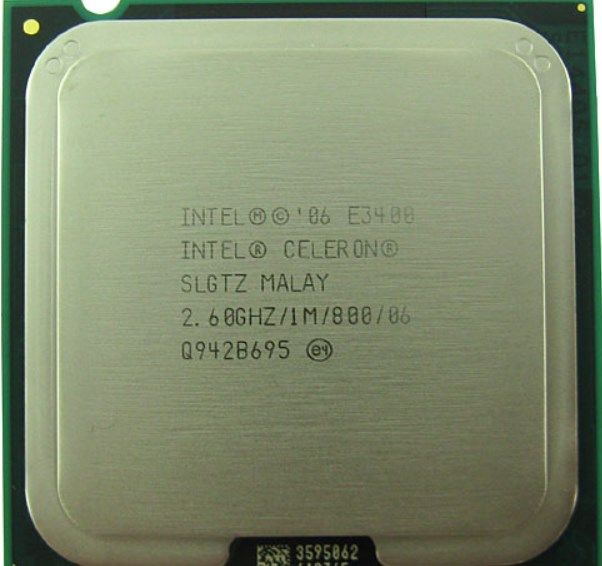 Socket 775 Intel® Celeron® Dual-Core Processor E3400