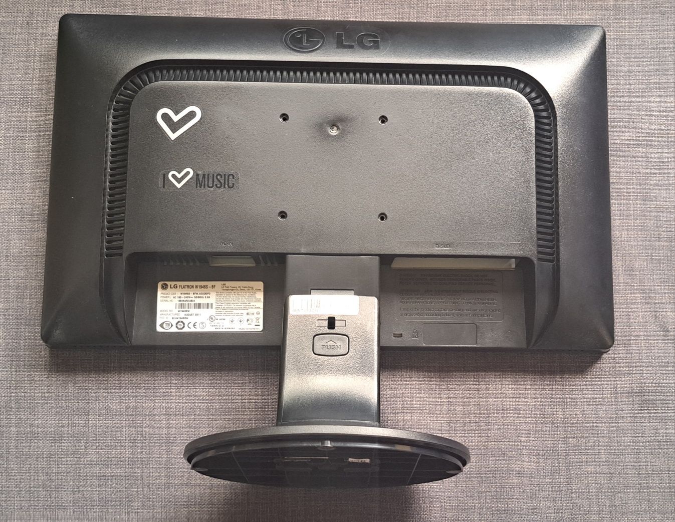 Monitor LG Flatron 18,5"
