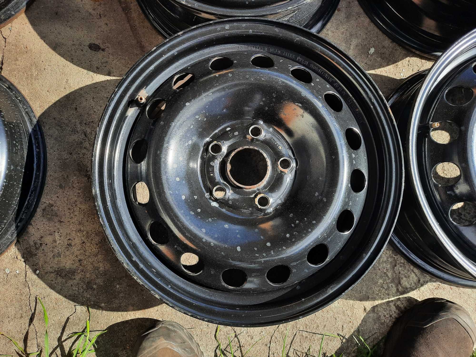 Niemieckie felgi stalowe VW Golf V SKODA Octavia 16" 5x112x57,1 ET 50