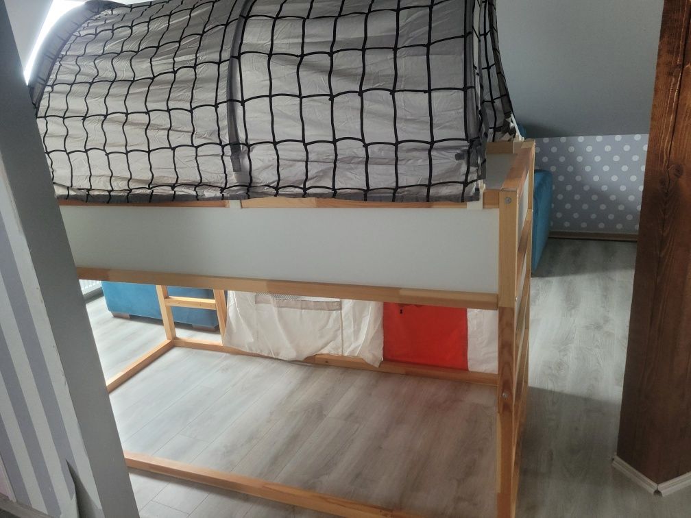 Lóżko piętrowe Ikea Kura