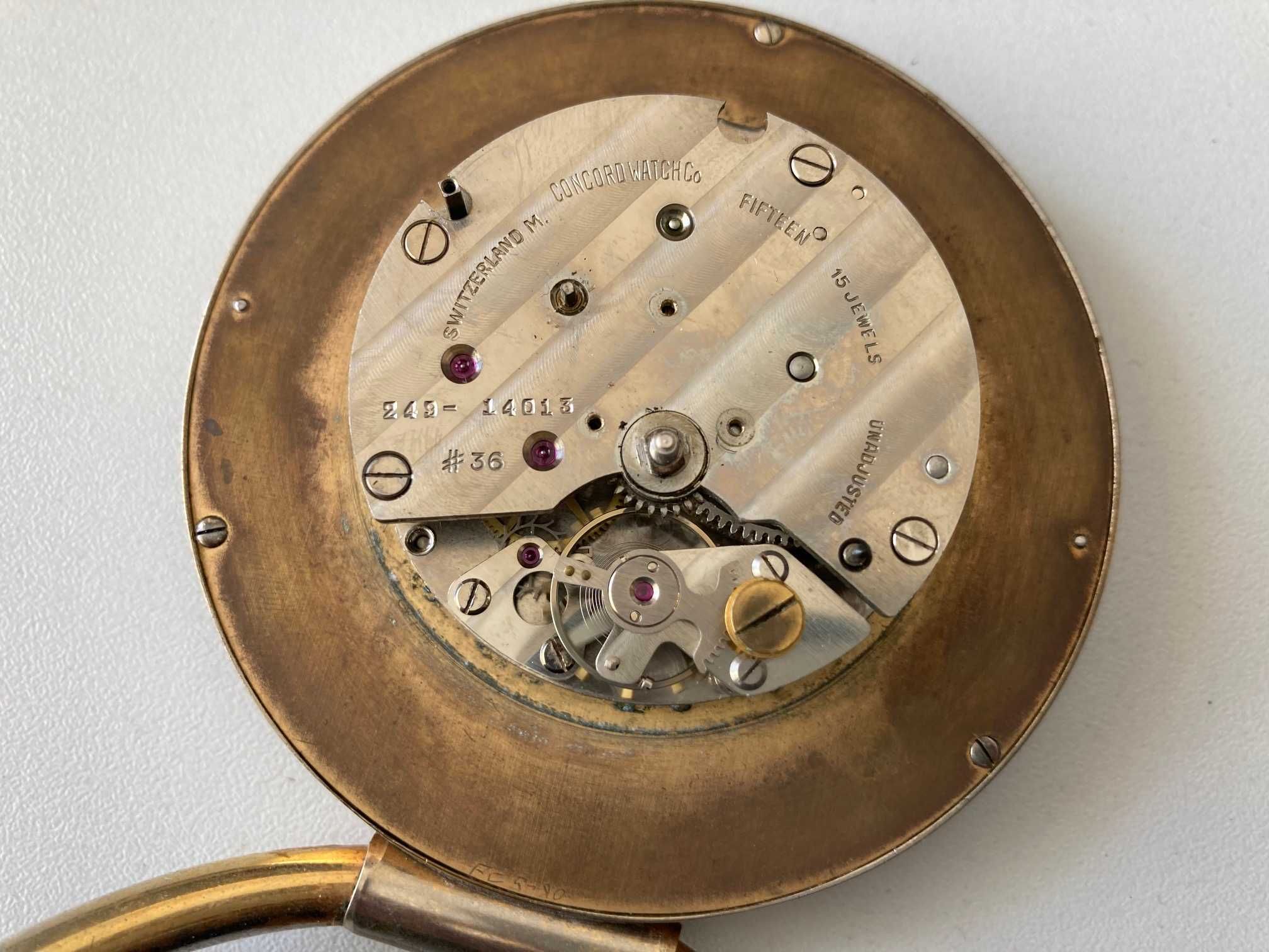 Zegarek TIFFANY Szwajcarski 8-dniowy budzik vintage