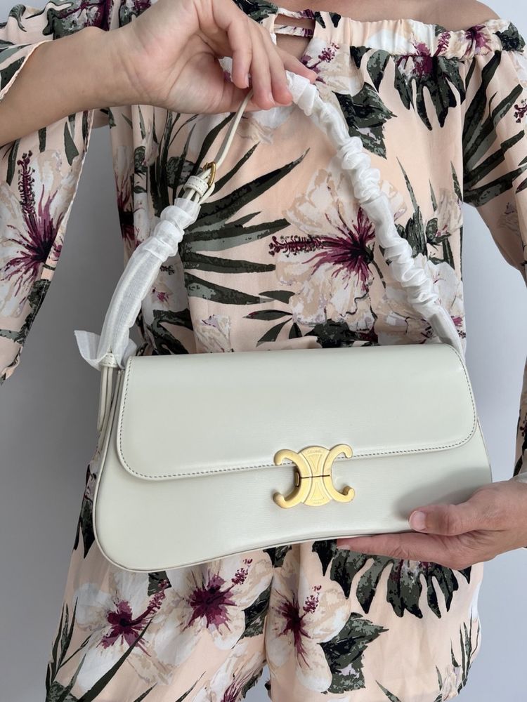 Сумка в молочному кольорі CELINE