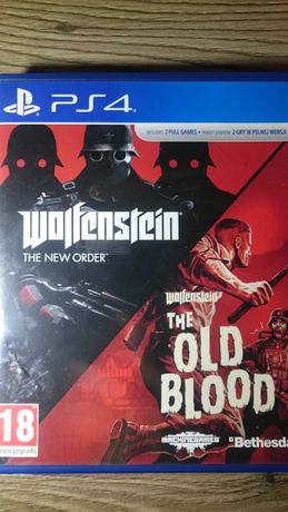 Wolfenstein The New Order + The Old Blood PS4 pol. wers. playstation 4