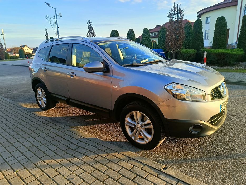 Nissan Qashqai+2, 7 osob, 2.0 ben. 4x4, nawigacja, panorama serwisowan