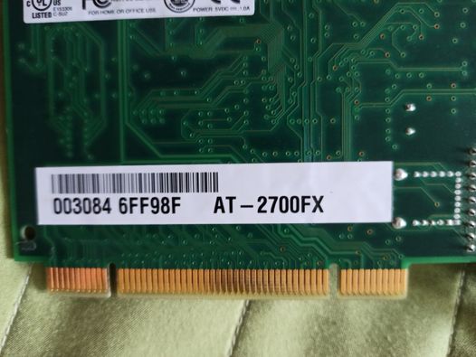 Мережові карти/TP-Link TF-3200/AlliedTelesisAT-2700FX/ComplexFT16 04B2