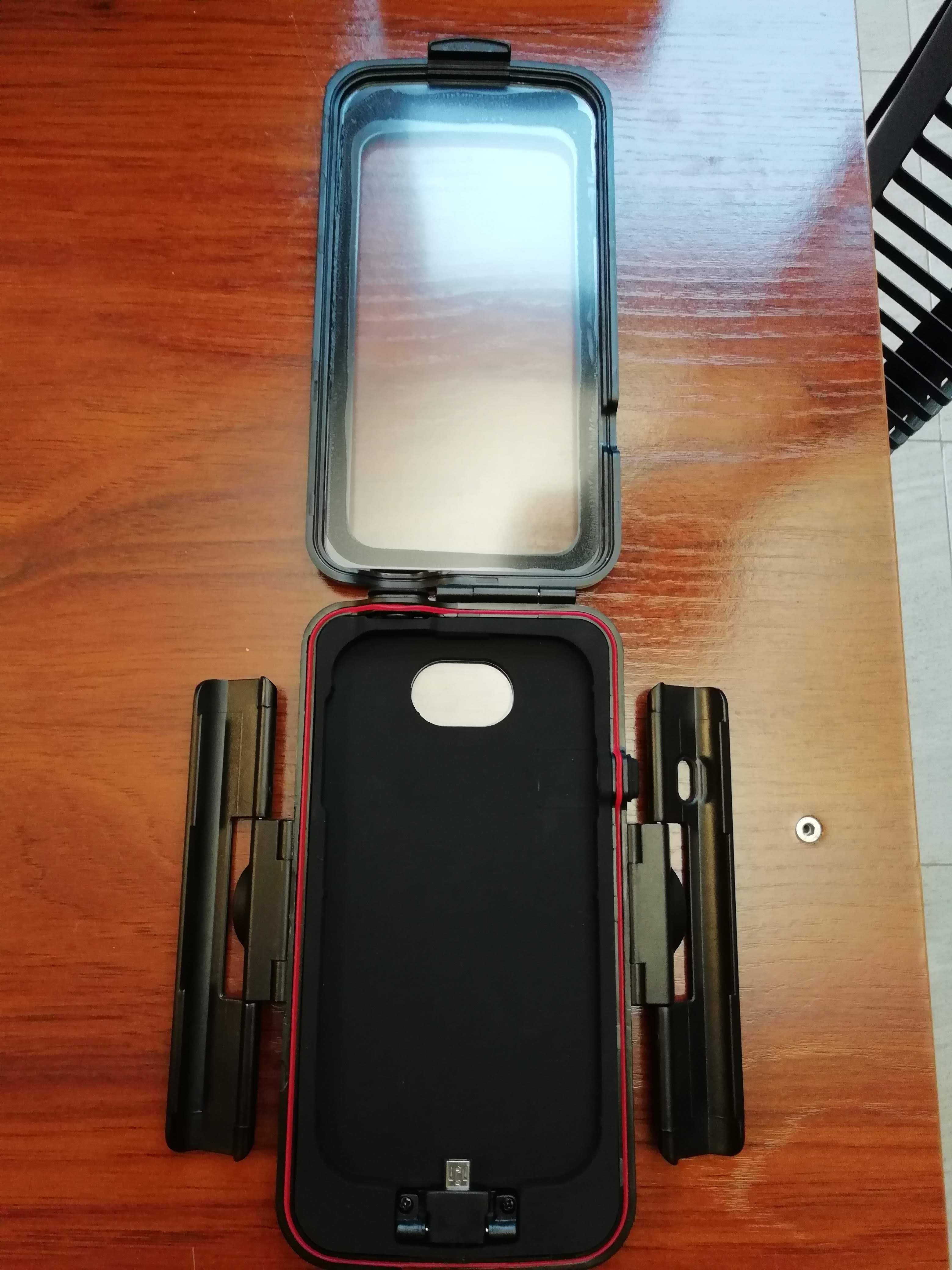 Suporte Samsung Galaxy S4 para bicicleta com carregador de bateria