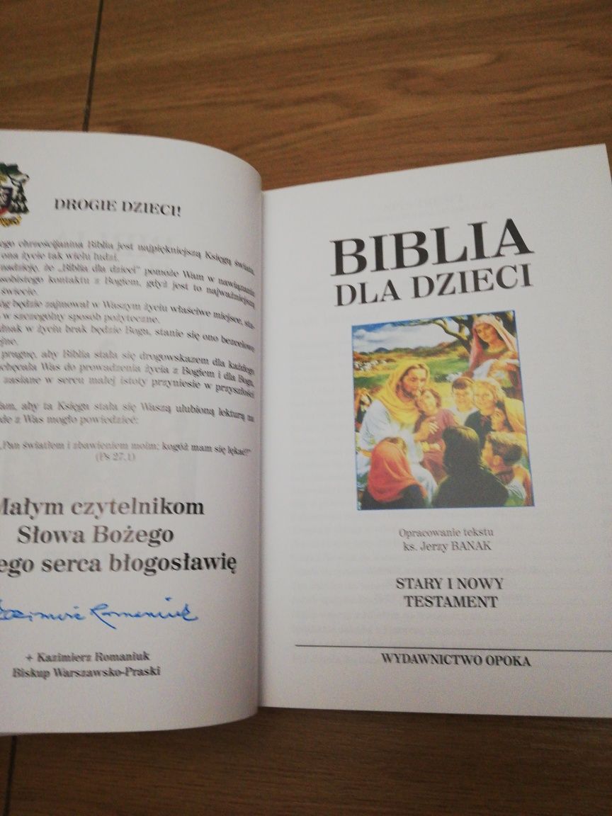 Biblia dla dzieci, nowa ilustrowana