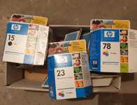 Zużyty cartridge hp