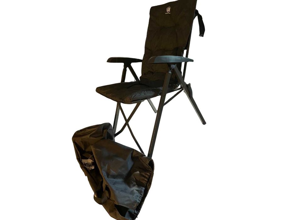 Krzesło kempingowe/wędkarskie z pokrowcem. Ever Advanced