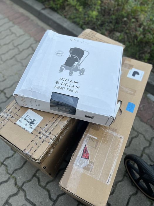 zestaw 2w1 Cybex Priam Simply Flower Grey