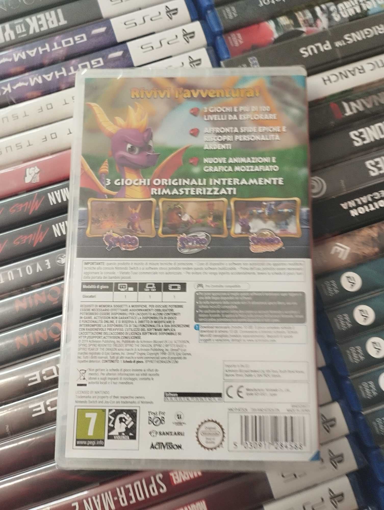 Spyro Reignited Trilogy [Switch] PL, NOWA