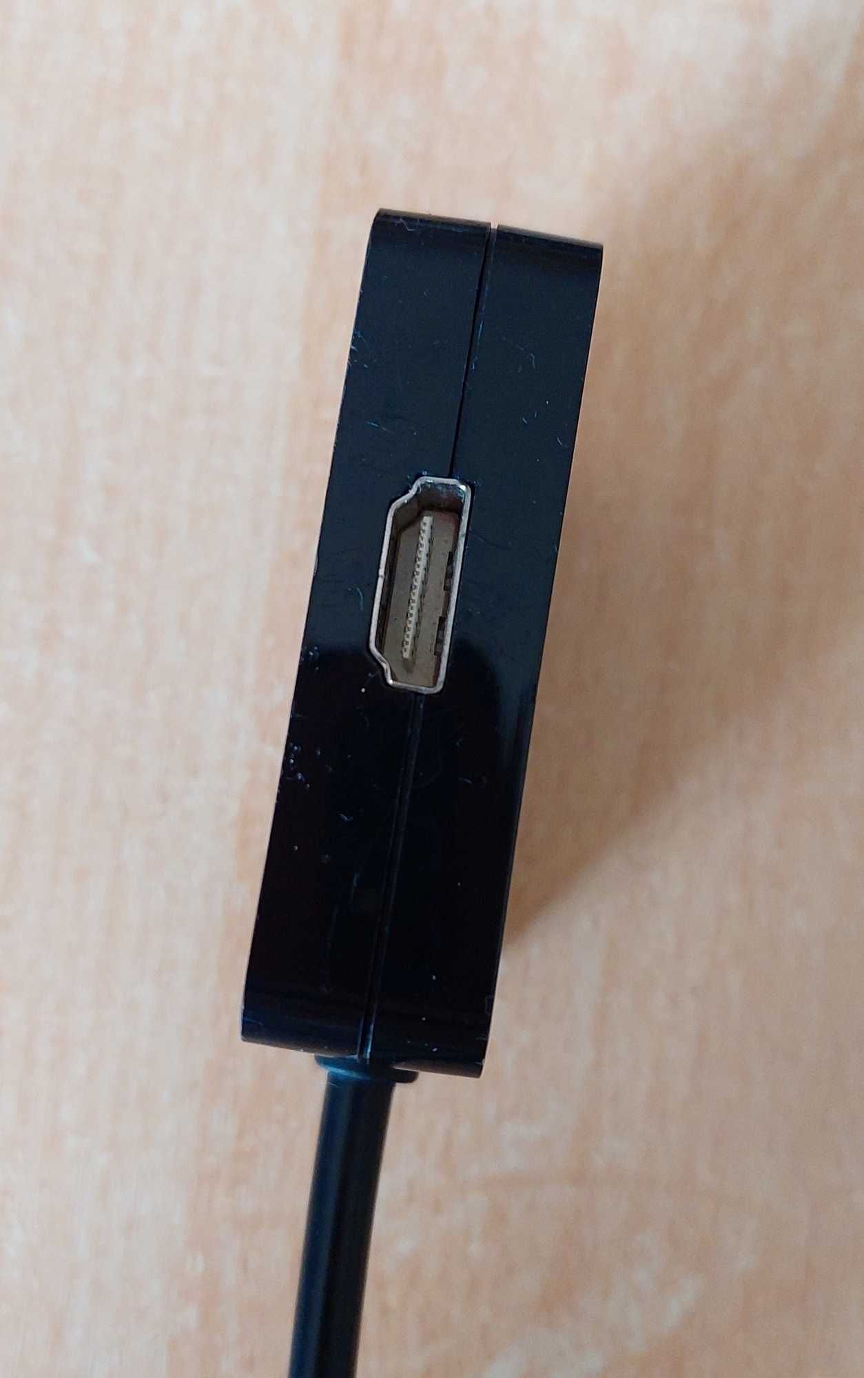 Konwerter DisplayPort mini na HDMI DVI VGA