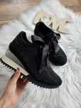 Czarne adidasy sneakersy diamenciki 37