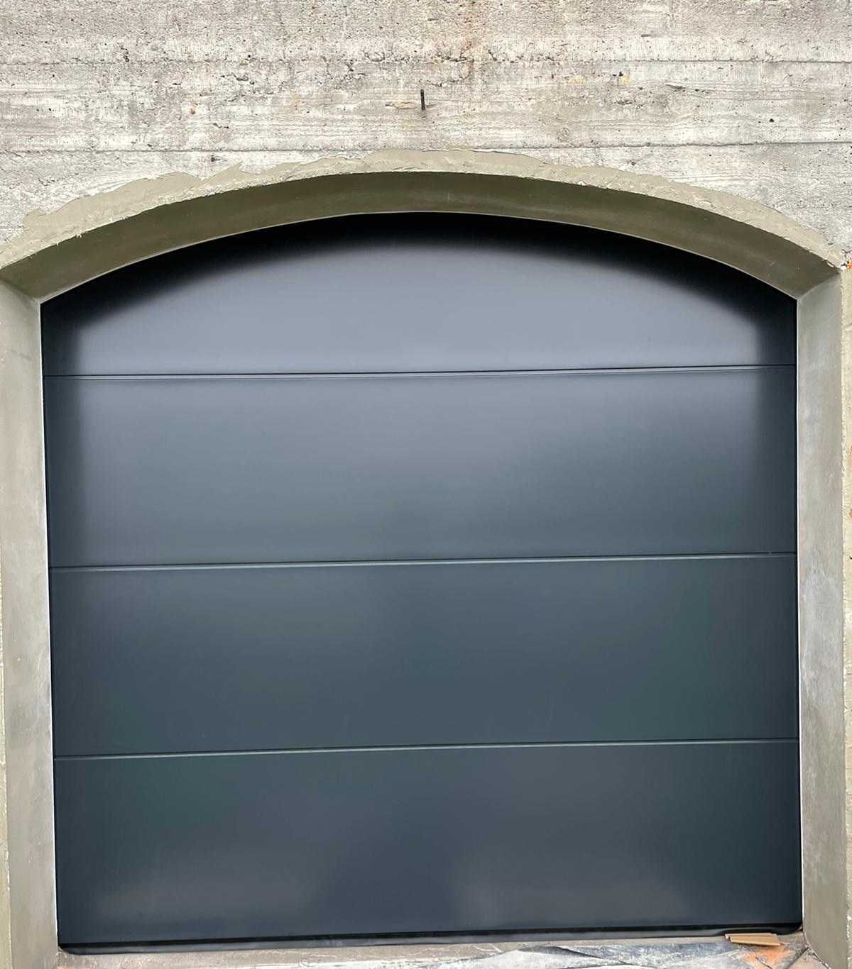 Brama garażowa ocieplana Antracyt 3500x3000