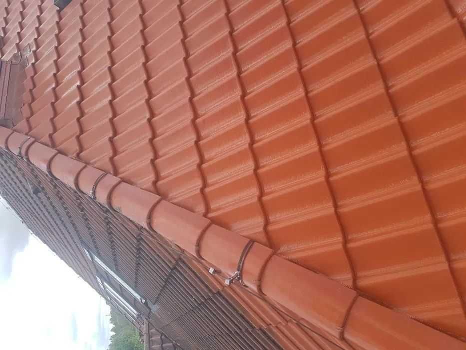 Mycie dachu elewacji kostki brukowej malowanie elewacji podbitki dachu