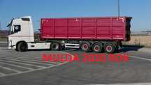 Bodex BODEX NACZEPA WYWROTKA 51M3 DO ZŁOMU DO TRANSPORT ZŁOMÓWKA 2014 SAF TARCZA  BODEX NACZEPA WYWROTKA 2014 rok 51m3 stalowa do złomu