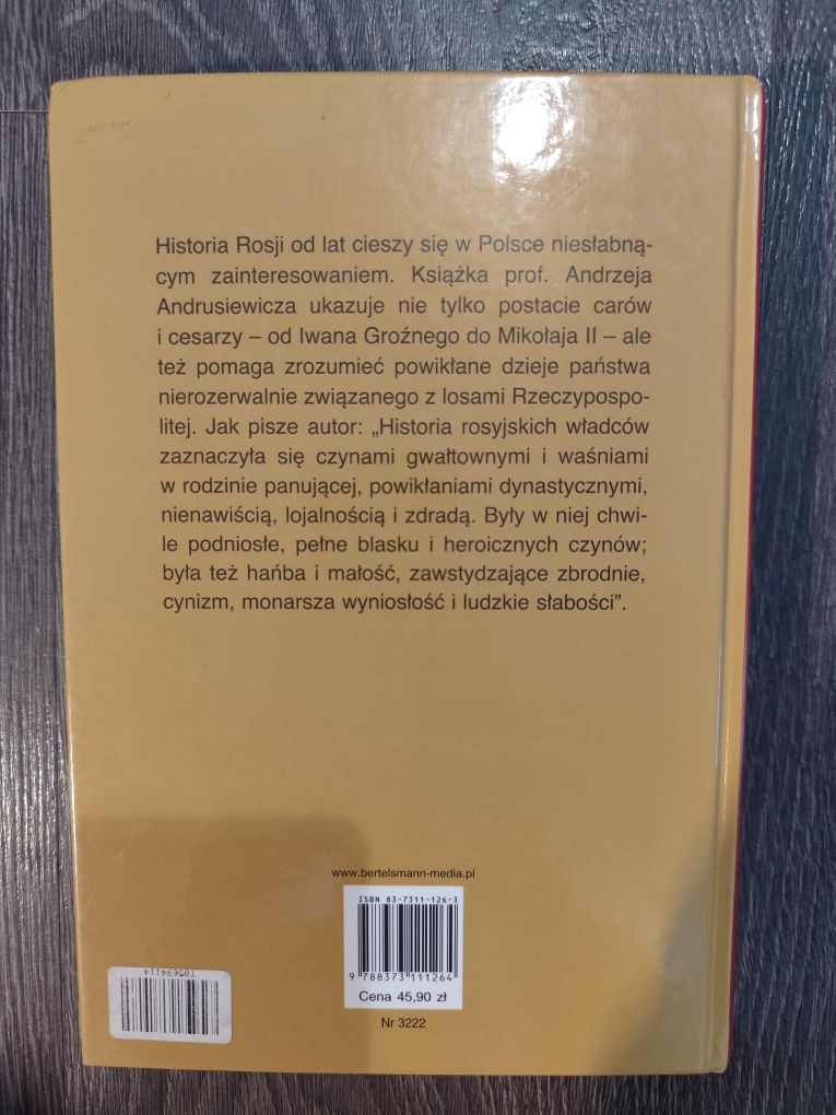 Carowie i cesarze Rosji Andrzej Andrusiewicz