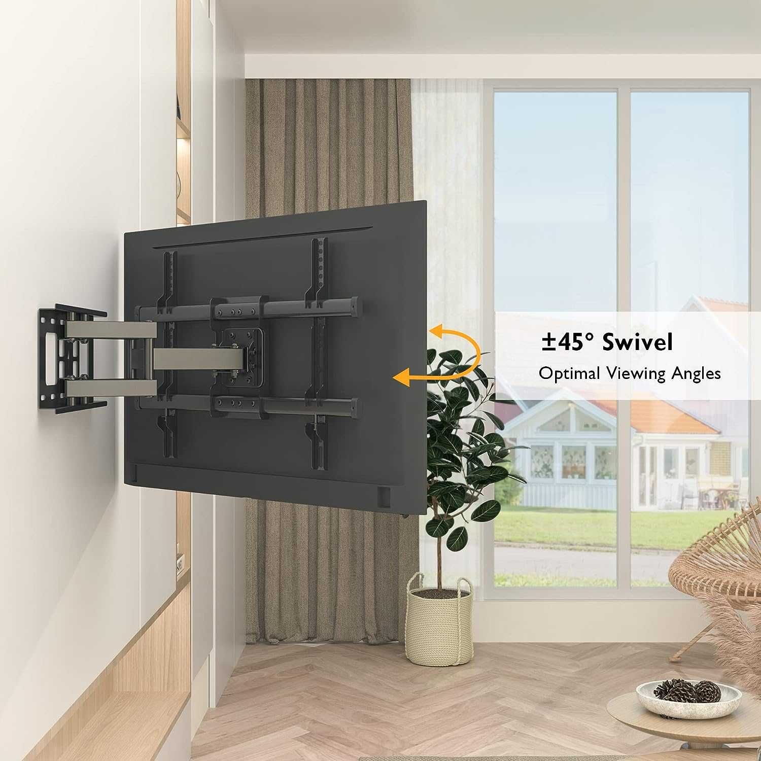 BONTEC CT135 uchwyt obrotowy do TV 32-84" do 60kg VESA + kabel HDMI