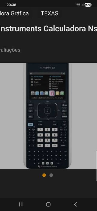 Calculadora ti-nspire cx
