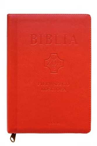 Biblia pierwszego Kościoła ceglasta z paginatorami - praca zbiorowa