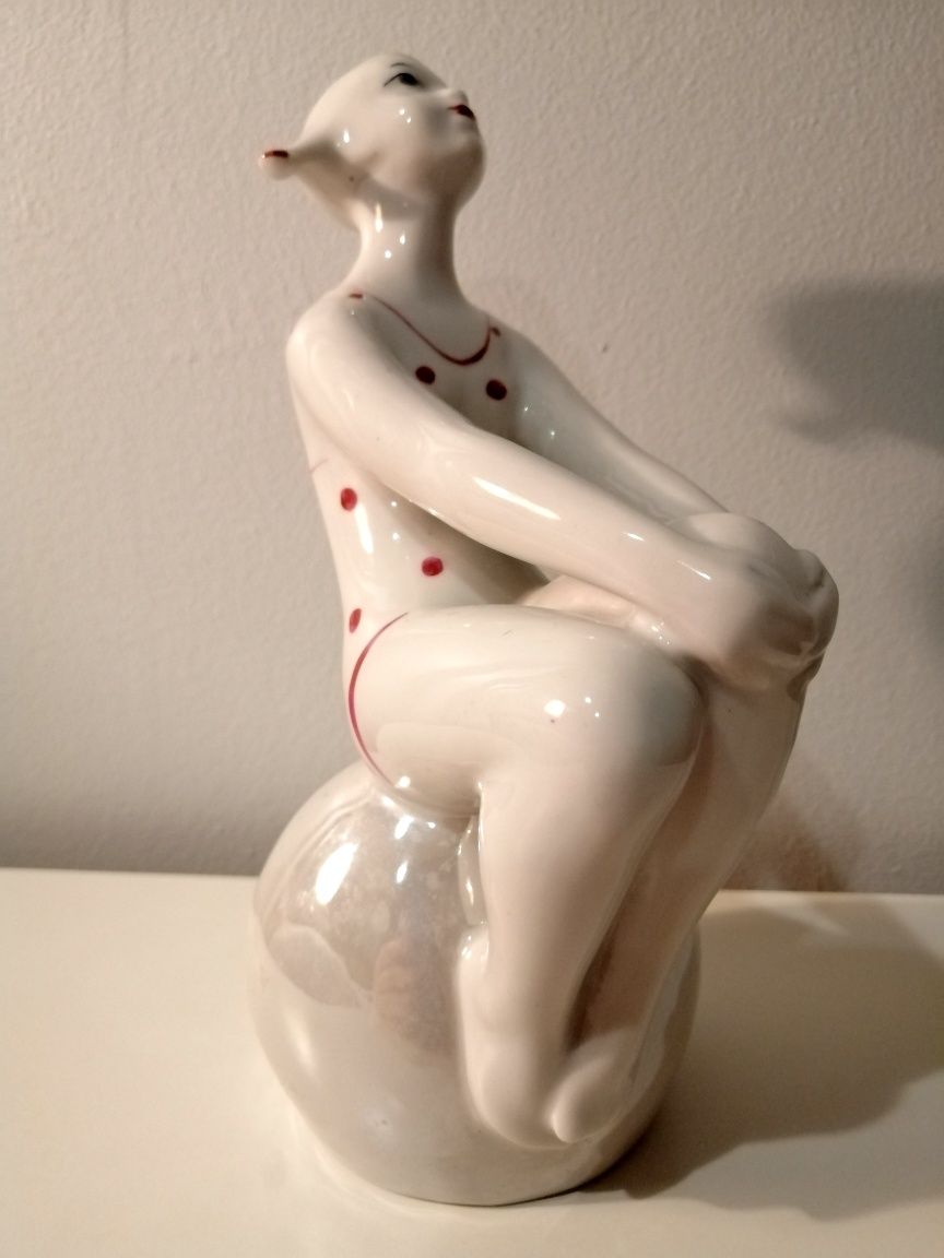 Figurka porcelana Lomonosow ZSRR Mińsk