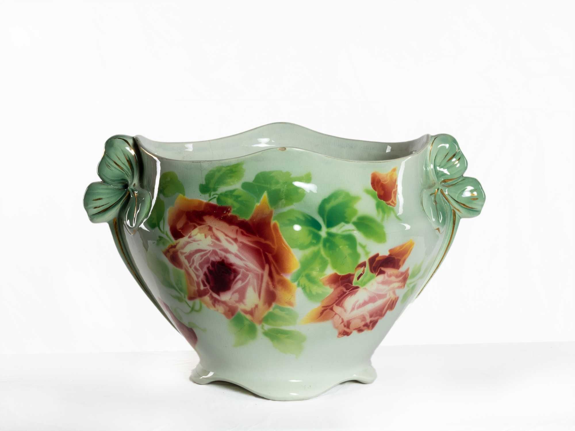 Vaso porcelana Limoges Gout Deville | Arte Nova