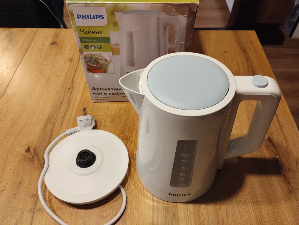 Nowy czajnik elektryczny Philips HD9318 . Moc 2200 W.Wysyłka olx.