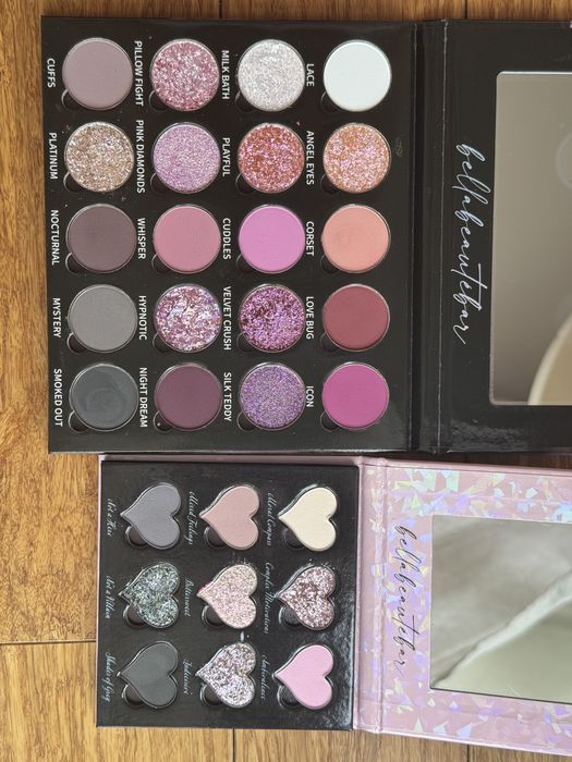 Zestaw bellabeautebar smokey glam i morally grey